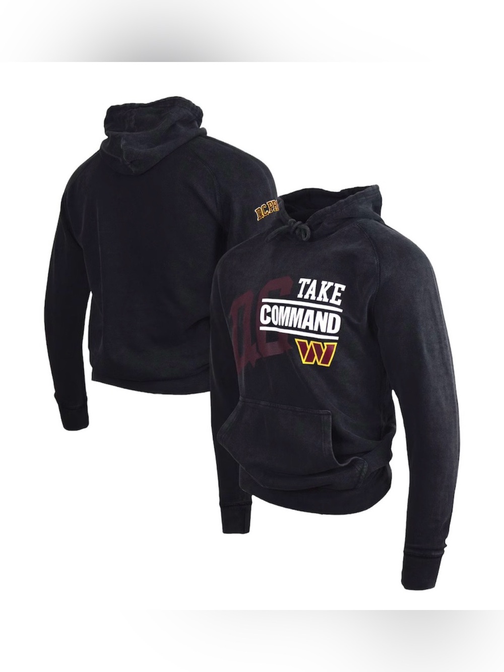 NWT - Take Command Washington Commanders DC PROPER Unisex Pullover Hoodie